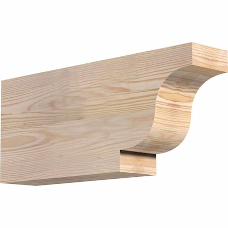 Ekena Millwork Newport Smooth Rafter Tail, Douglas Fir, 3 1/2"W x 8"H x 18"L RFT04X08X18NEW00SDF